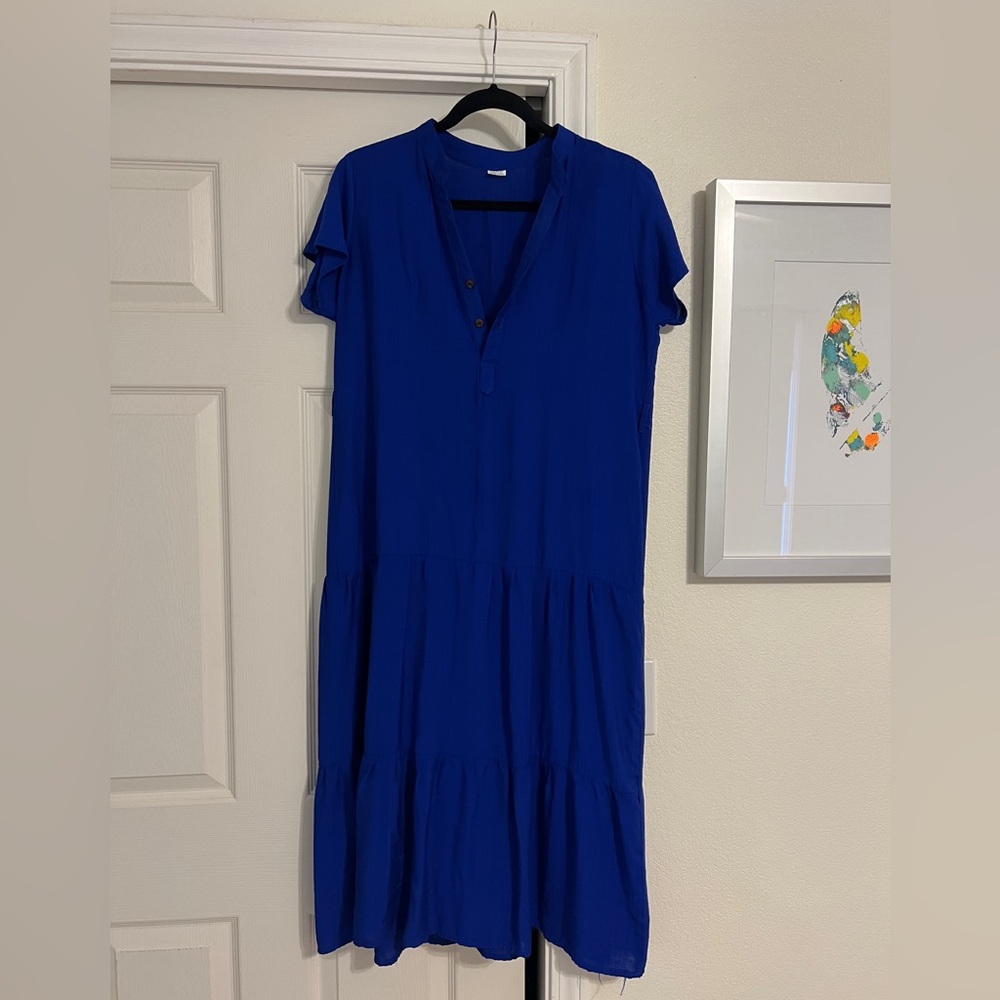 NWOT Royal Blue Dress